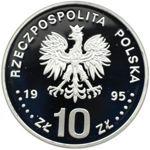 Polska, III RP, 10 złotych 1995, Igrzyska Olimpijskie, Warszawa, UNC
