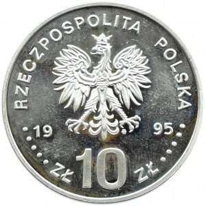 Polska, III RP, 10 złotych 1995, Wincenty Witos, Warszawa