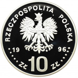 Polska, III RP, 10 złotych 1996, S. Mikołajczyk, Warszawa, UNC