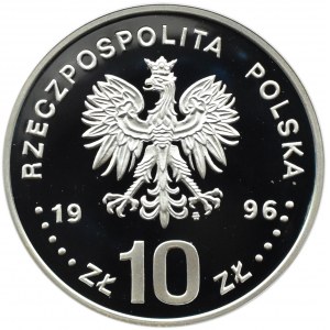 Polska, III RP, 10 złotych 1996, Mazurek Dąbrowskiego, Warszawa, UNC