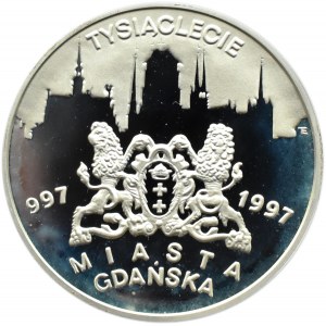 Polska, III RP, 20 złotych 1996, Tysiąclecie Gdańska, Warszawa, UNC