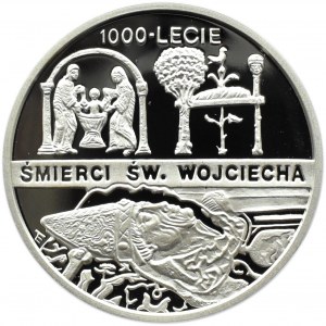 Polska, III RP, 10 złotych 1997, Św. Wojciech, Warszawa, UNC