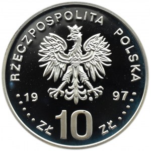 Polska, III RP, 10 złotych 1997, Św. Wojciech, Warszawa, UNC