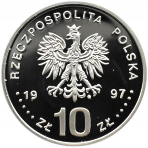 Polska, III RP, 10 złotych 1997, E. Strzelecki, Warszawa, UNC