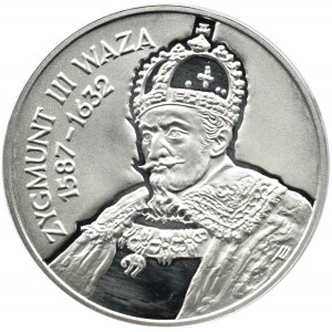 Polska, III RP, 10 złotych 1998, Zygmunt III Waza - popiersie, Warszawa, UNC