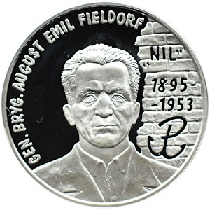 Polska, III RP, 10 złotych 1998, gen. E. Fieldorf Nil, Warszawa, UNC