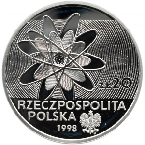 Polska, III RP, 20 złotych 1998, Polon i Rad, Warszawa, UNC