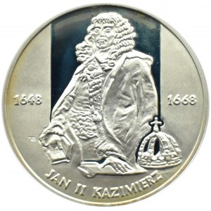 Polska, III RP, 10 złotych 2000, Jan IV Kazimierz - półpostać, Warszawa, UNC