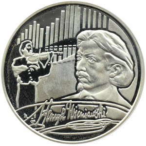 Polska, III RP, 10 złotych 2001, H. Wieniawski, Warszawa, UNC