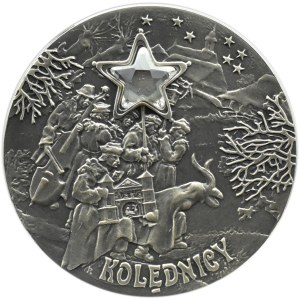 Polska, III RP, 20 złotych 2001, Kolędnicy, Warszawa, UNC