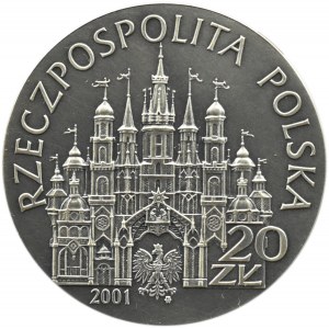 Polska, III RP, 20 złotych 2001, Kolędnicy, Warszawa, UNC