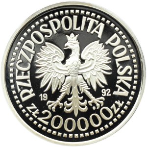Polska, III RP, 200000 złotych 1992, Expo Sevilla 92, UNC