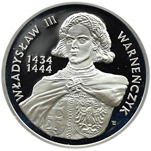 Polska, III RP, 200000 złotych 1992, Władysław Warneńczyk - półpostać, Warszawa, UNC