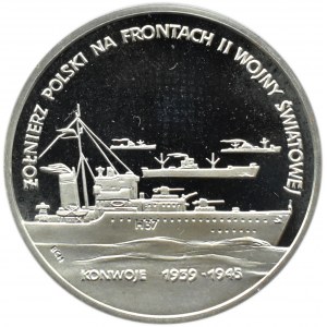Polska, III RP, 200000 złotych 1992, Konwoje 1939-1945, Warszawa, UNC