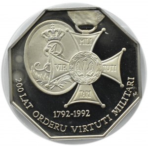 Polska, III RP, 50000 złotych 1992, Virtuti Militari, Warszawa, UNC