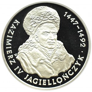 Polska, III RP, 200000 złotych 1993, Kazimierz Jagiellończyk, Warszawa, UNC