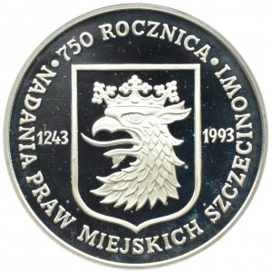 Polska, III RP, 200000 złotych 1993, Szczecin, Warszawa, UNC