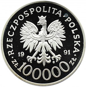 Polska, III RP, 200000 złotych 1991, Tobruk 1941, Warszawa, UNC