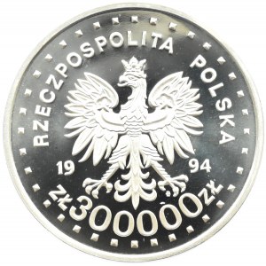 Polska, III RP, 300000 złotych 1994, 50 rocznica Powstania Warszawskiego, UNC