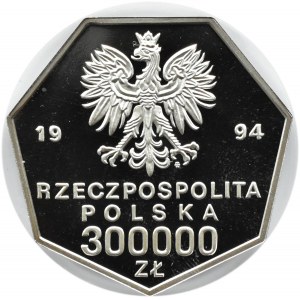 Polska, III RP, 300000 złotych 1994, Bank Polski, Warszawa, UNC