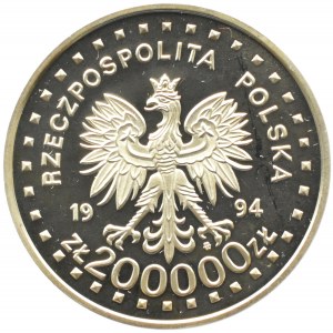 Polska, III RP, 200000 złotych 1994, Powstanie Kościuszkowskie, Warszawa, UNC
