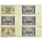 Polska, II RP, lot 6 banknotów od 10-20 złotych 1929-1936, Warszawa