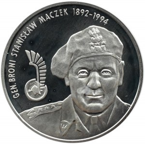 Polska, III RP, 10 złotych 2003, gen. St. Maczek, Warszawa, UNC