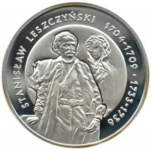 Polska, III RP, 10 złotych 2003, St. Leszczyński - półpostać, Warszawa, UNC