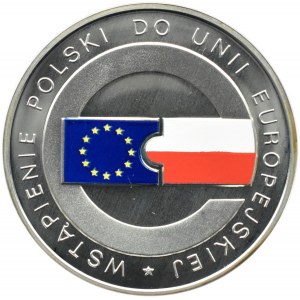 Polska, III RP, 10 złotych 2004, Wstąpienie do Unii Europejskiej, Warszawa, UNC