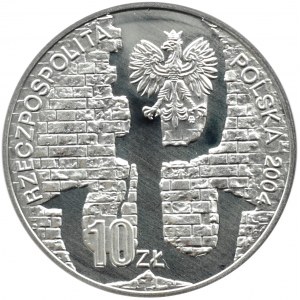 Polska, III RP, 10 złotych 2004, Powstanie Warszawskie, Warszawa, UNC