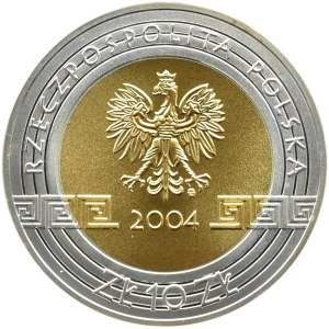 Polska, III RP, 10 złotych 2004, Ateny 2004, Warszawa, UNC