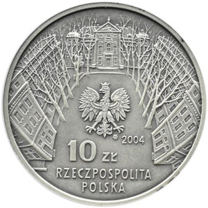 Polska, III RP, 10 złotych 2004, Akademia Sztuk Pięknych, Warszawa, UNC