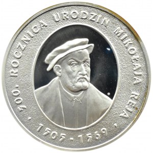 Polska, III RP, 10 złotych 2005, Mikołaj Rej, Warszawa, UNC