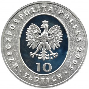 Polska, III RP, 10 złotych 2005, Mikołaj Rej, Warszawa, UNC