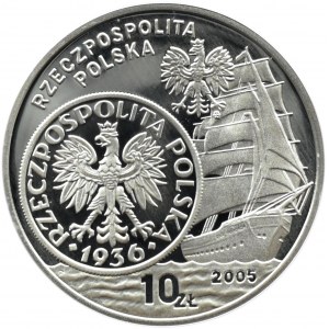 Polska, III RP, 10 złotych 2005, Dzieje Złotego, Warszawa, UNC