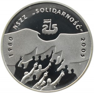 Polska, III RP, 10 złotych 2005, Solidarność, Warszawa, UNC