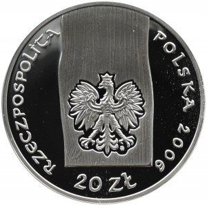 Polska, III RP, 20 złotych 2006, Haczów, Warszawa, UNC
