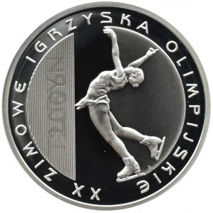 Polska, III RP, 10 złotych 2006, Turyn - łyżwiarka, Warszawa, UNC