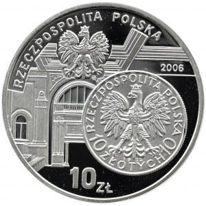 Polska, III RP, 10 złotych 2006, Dzieje Złotego, Warszawa, UNC