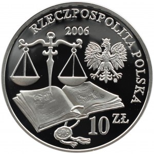 Polska, III RP, 10 złotych 2006, Statut Łaskiego, Warszawa, UNC