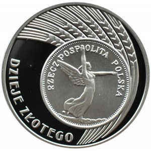 Polska, III RP, 10 złotych 2007, Dzieje Złotego, Warszawa, UNC