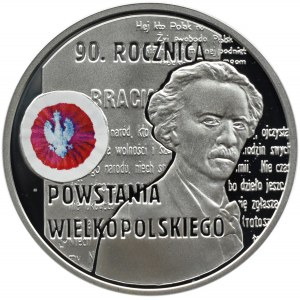 Polska, III RP, 10 złotych 2008, Powstanie Wielkopolskie, Warszawa, UNC
