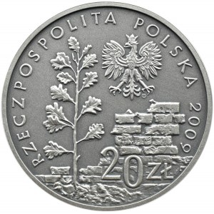 Polska, III RP, 20 złotych 2009, Likwidacja Getta, Warszawa, UNC