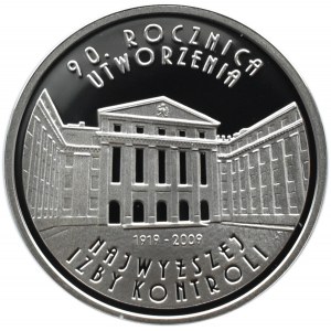 Polska, III RP, 10 złotych 2009, NIK, Warszawa, UNC