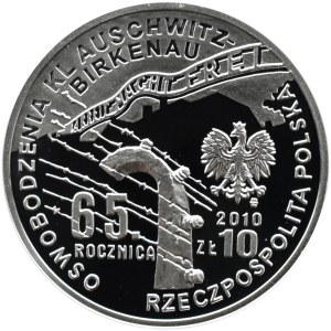 Polska, III RP, 10 złotych 2010, W. Pilecki, Warszawa, UNC