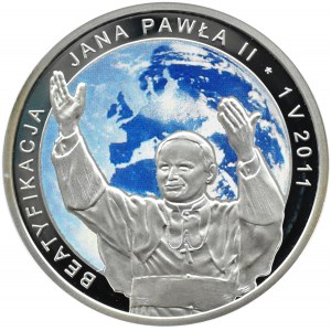 Polska, III RP, 20 złotych 2011, Beatyfikacja, Warszawa, UNC