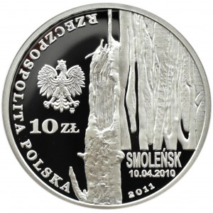 Polska, III RP, 10 złotych 2011, S. Skrzypek, Warszawa, UNC