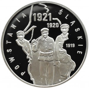 Polska, III RP, 10 złotych 2011, Powstania Śląskie, Warszawa, UNC