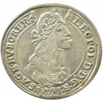 Węgry, Leopold I, 15 krajcarów 1675 KB, Kremnica