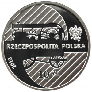 Polska, III RP, 10 złotych 2013, H. Cegielski, Warszawa, UNC